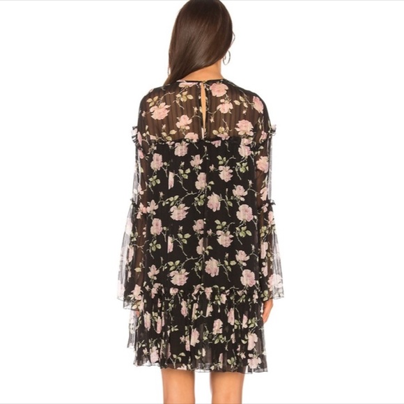 Ulla Johnson Dahlia Floral Mini Dress Sz S/4 - Picture 3 of 6